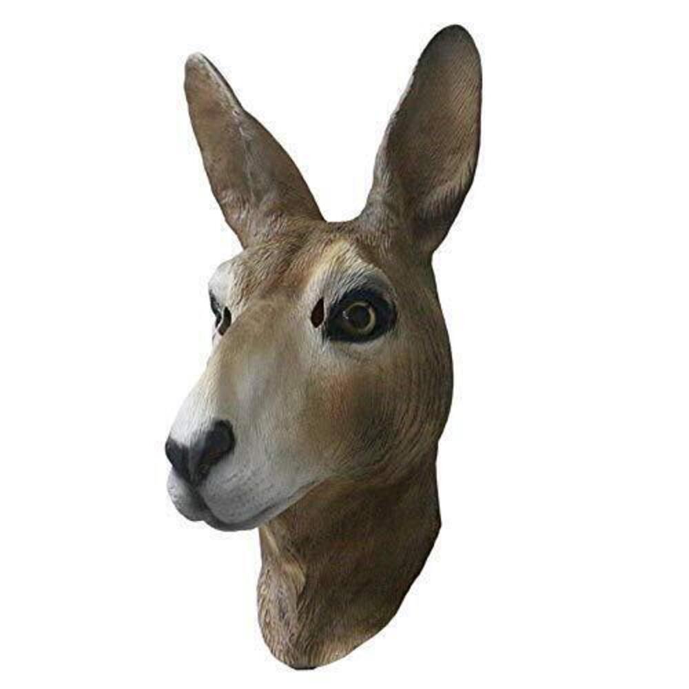 8454 Latex Rubber Animal Kangaroo Mask Halloween Adult Costume Koala